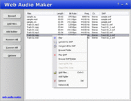 Web Audio Maker screenshot